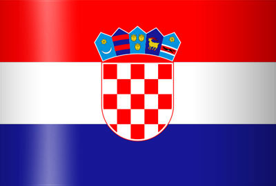 VLAG KROATIE - CROATIE 90*150CM
