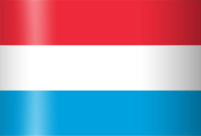 VLAG LUXEMBURG - LUXEMBOURG 90*150CM