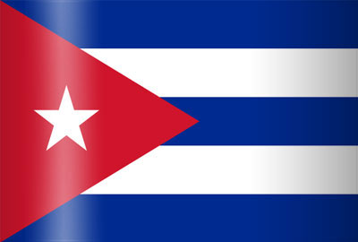 VLAG CUBA - CUBA 90X150