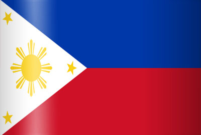 VLAG FILIPIJNEN - PHILIPPINES 90X150CM