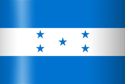 VLAG HONDURAS - HONDURAS 90X150CM
