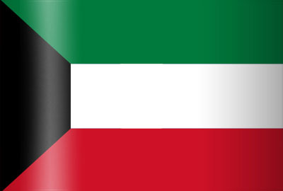 VLAG KOEWEIT - KOWEIT 90X150CM