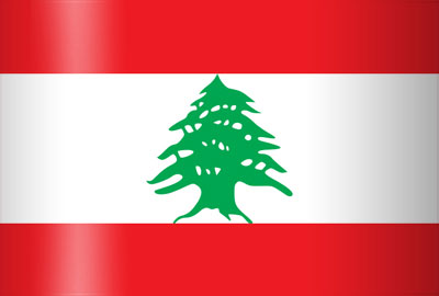 VLAG LIBANON - LIBAN 90X150CM