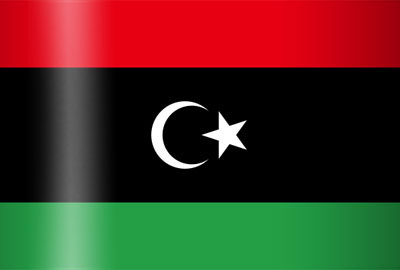 VLAG LIBIE - LIBYE 90X150CM