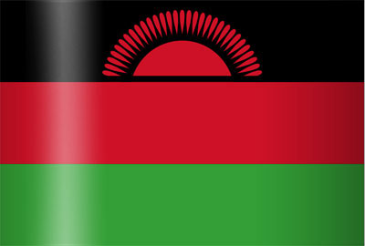 VLAG MALAWI - MALAWI 90X150CM