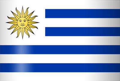 VLAG URUGUAY - URUGUAY 90*150