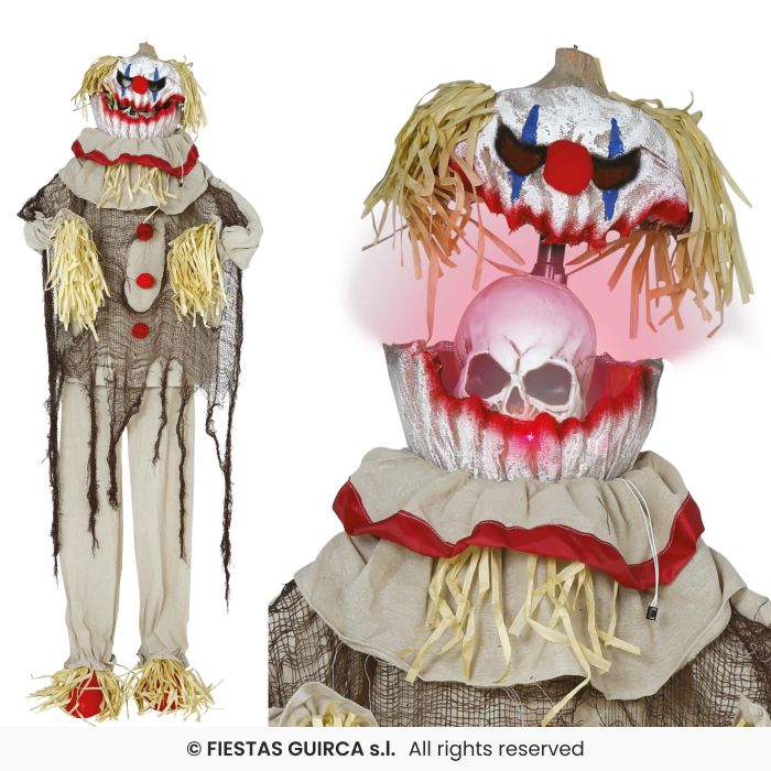 SCARECROW CLOWN 175CM