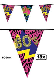 JAREN 80 VLAGGENLIJN 6M