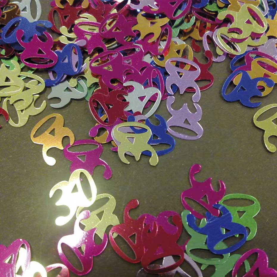 CONFETTI TABLE 30