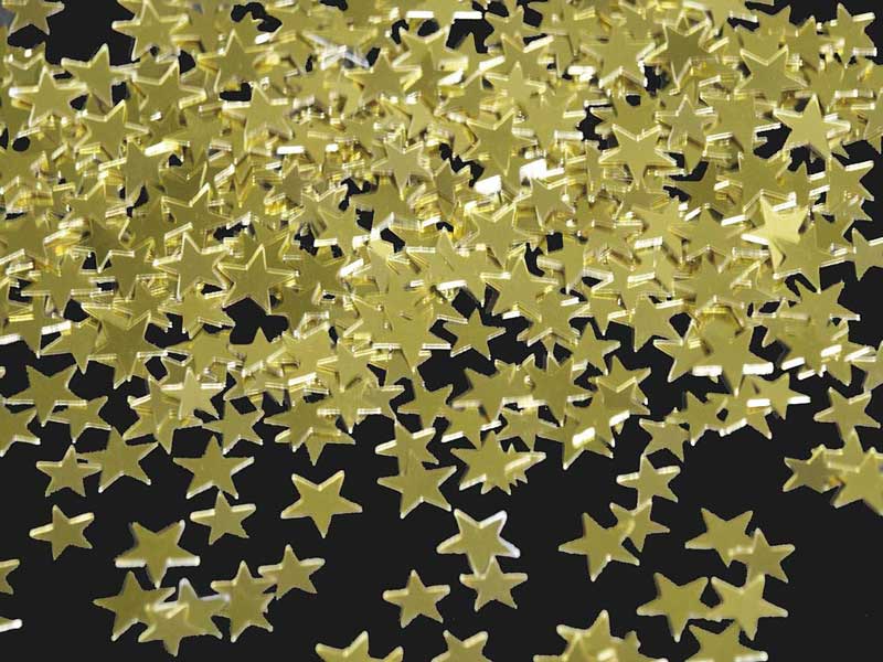 CONFETTI STER GOUD