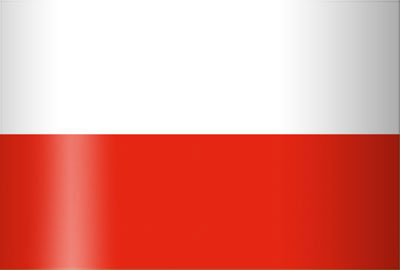 VLAG POLEN - POLOGNE 90*150