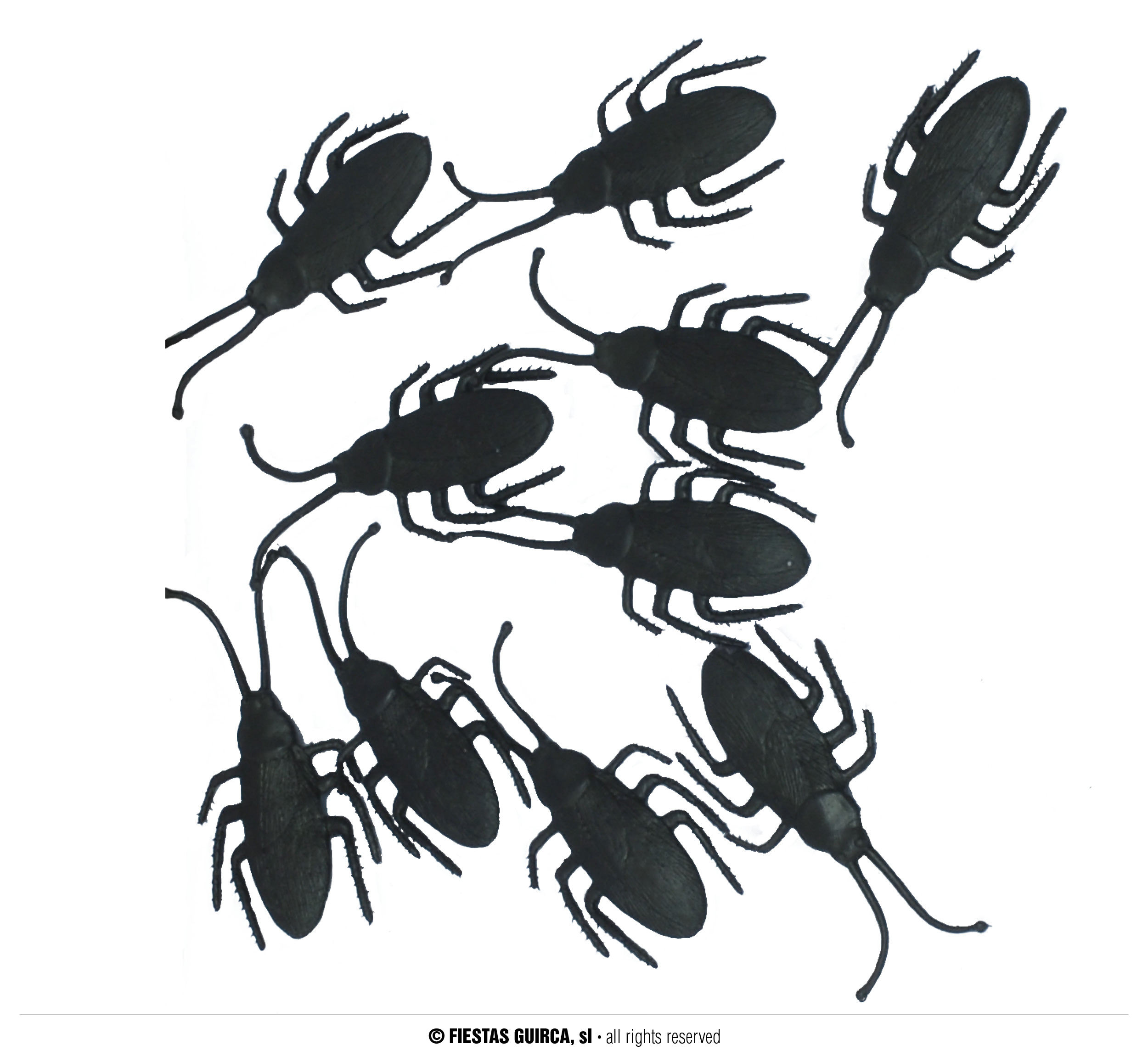 10 BEETLES 7CM