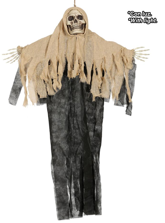 SKUL HANGEND 120CM MET LICHT