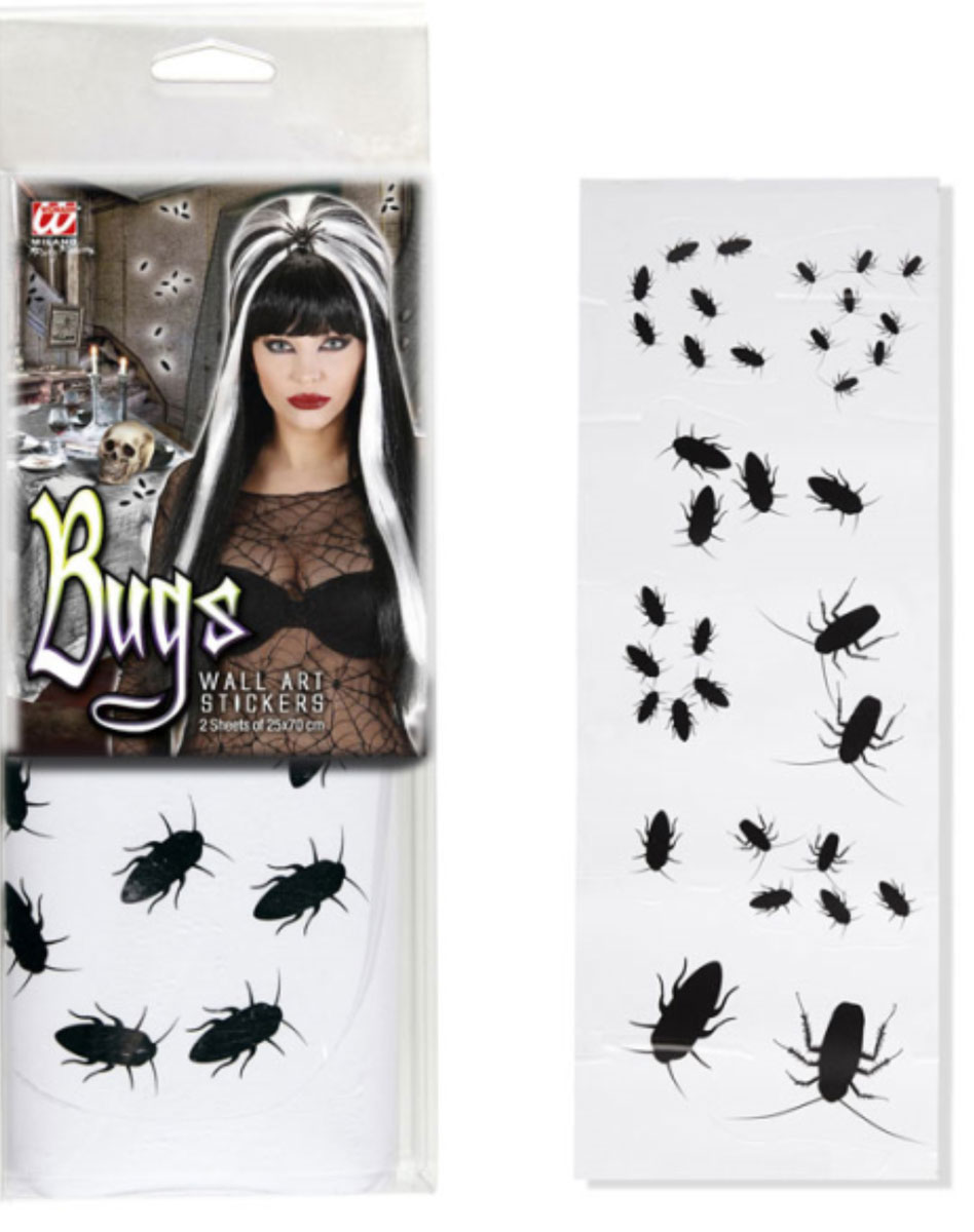 HORROR STICKERS INSECTEN