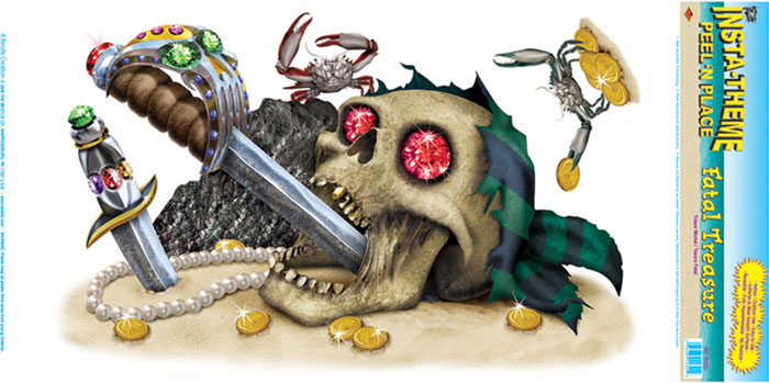 PIRAAT PLAKKERS2 50/30 CM