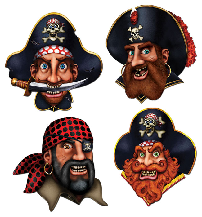 PIRAAT KOPPEN 4ST41CM