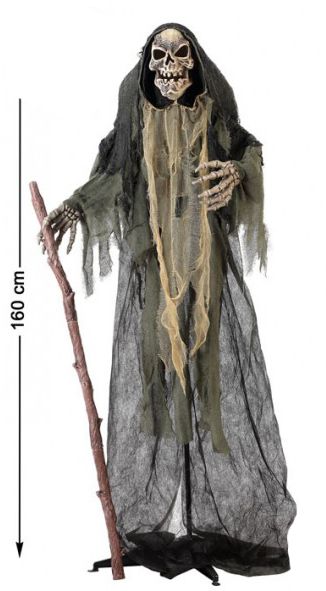 GRIJZE GEEST 160CM LICHT+GELUID