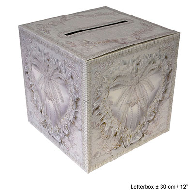 HUWELIJK WEDDING GIFT BOX 30CM