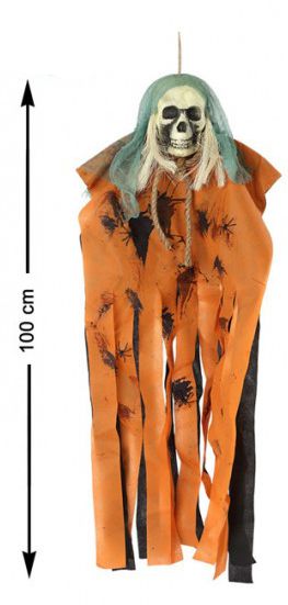 SCHELET ORANJE 100CM