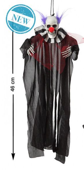 HORROR CLOWN WIT-ZW 46CM