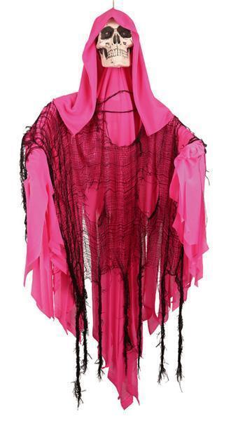 SKULL ROZE 110CM BEWEGEND