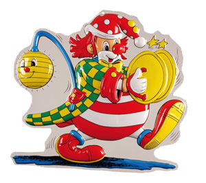 DECO CLOWN SIMBALEN 56/55CM U