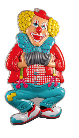 DECO CLOWN ACORDEON 57/104CM