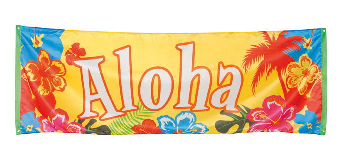 HAWAI BANNER 74*220CM
