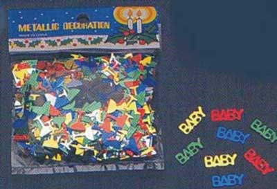 BABY CONFETTIE METAAL