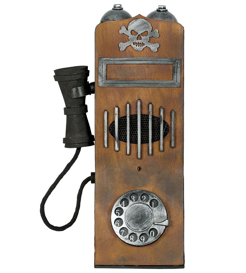 TELEFOON HORROR 15*35CM MET GELUID ECL