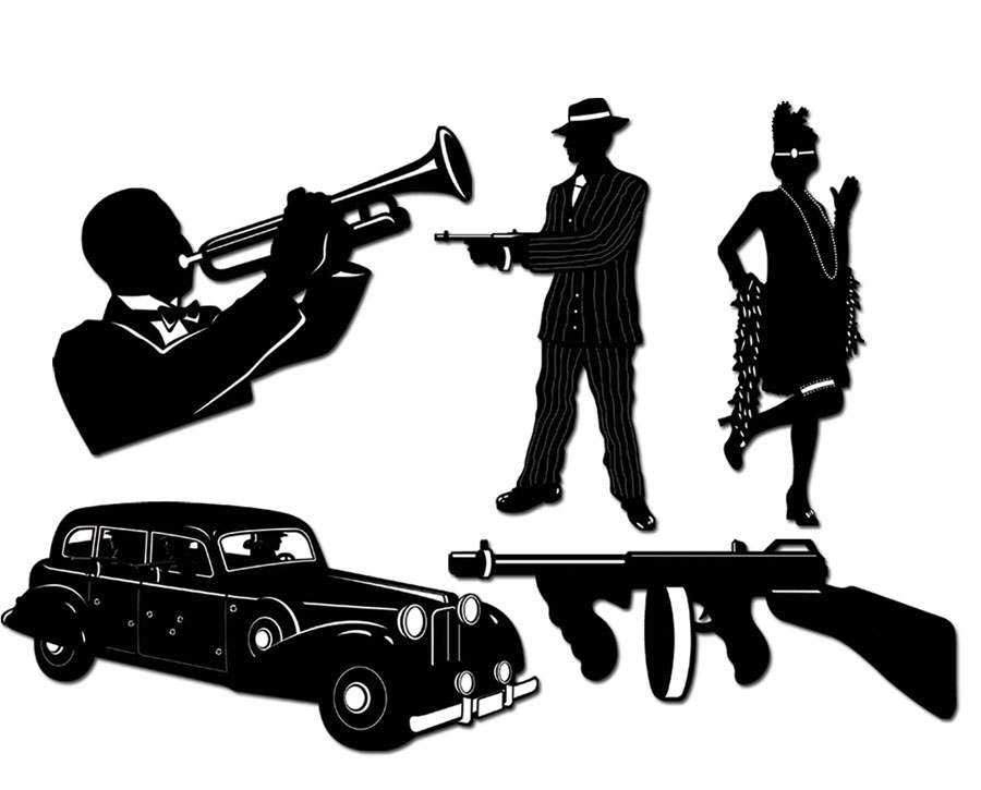 GANGSTER CUT OUTS 5/ST