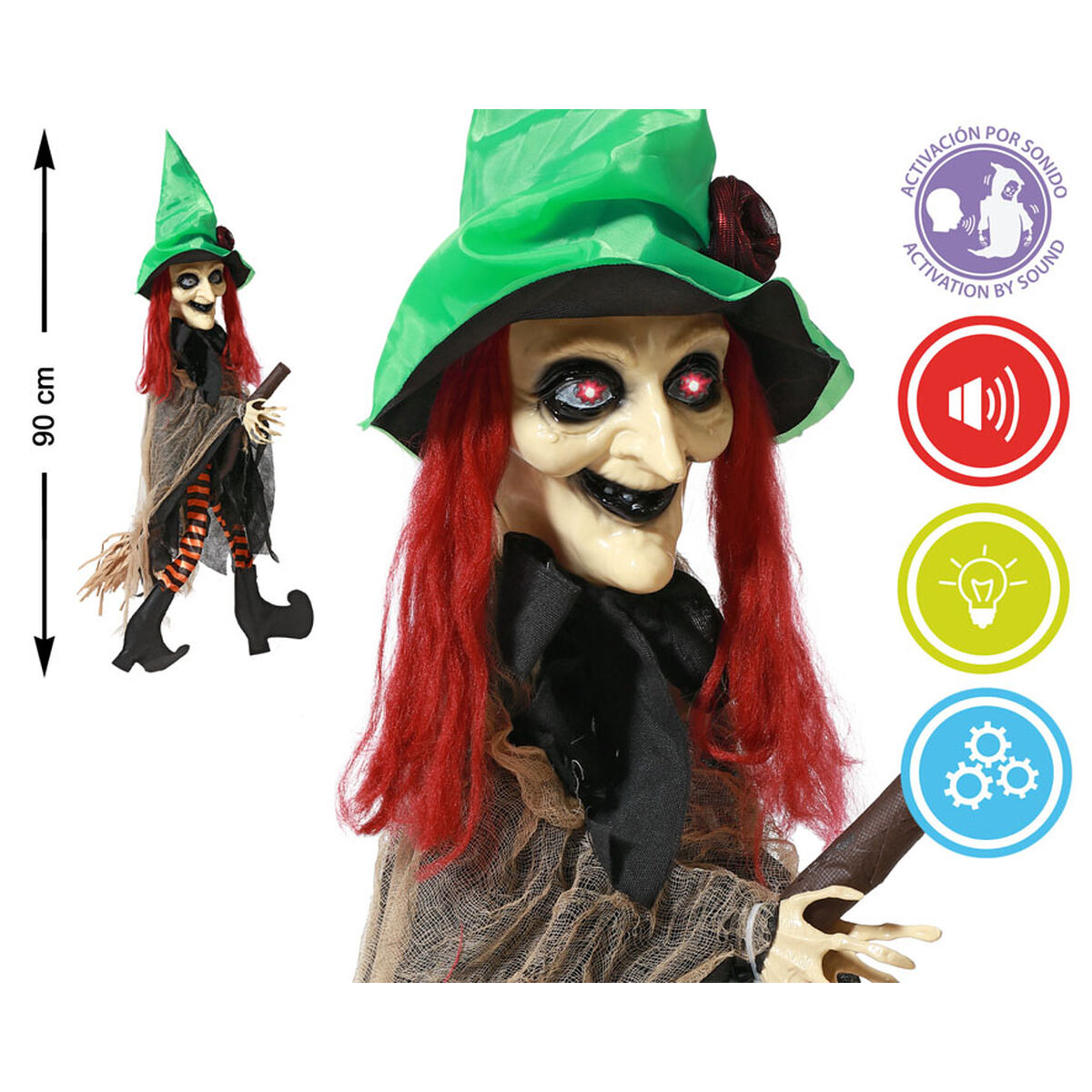 HORRROR HEKS HANGER 90CM