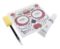 MAKE-UP SET DAY OF THE DEAD 4 DELIG