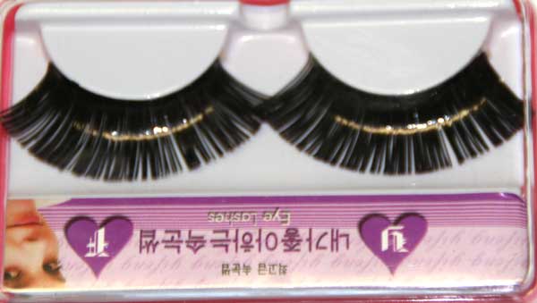 WIMPERS BLACK TINSEL EC