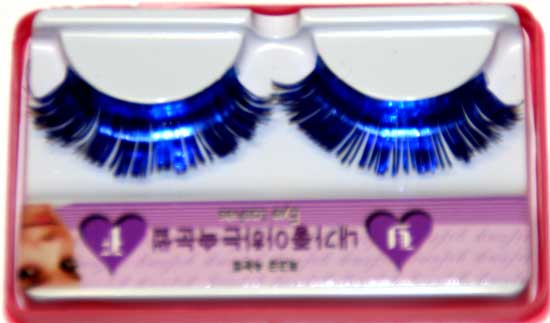 WIMPERS BLAUW TINSEL EC