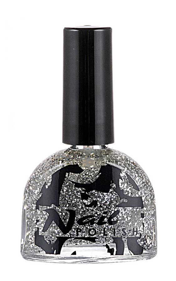 NAGELLAK ZILVER GLITTER