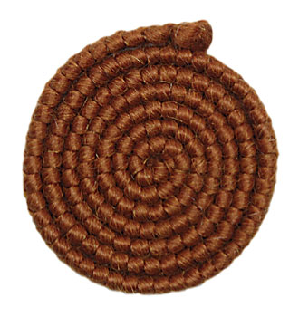 WOLCREPE KASTANJEBRUIN 50CM