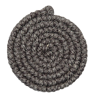 WOLCREPE DONKERGRIJS 50CM