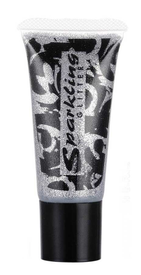 GLITTER GEL ZILVER