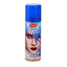 HAARSPRAY FLUO BLAUW