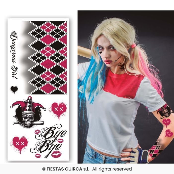 TATTOOS GEVAARLIJKE MEISJE