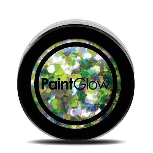 CHUNCKY UV HOLO GLITTER 3GR GROEN