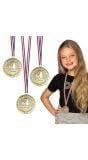 SET 3 MEDAILLES 6CM