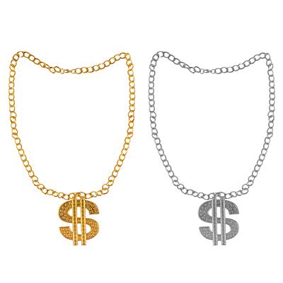 HALSKETTING $ GOUD OF ZILVER