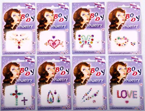 GLITTER BODY CRISTAL ASS12