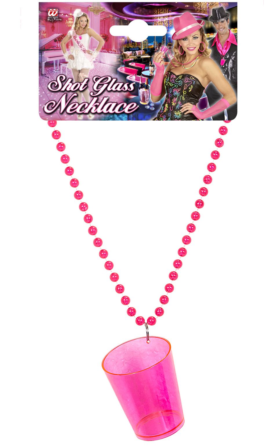 SHOT GLAS NEON DIV KLEUREN