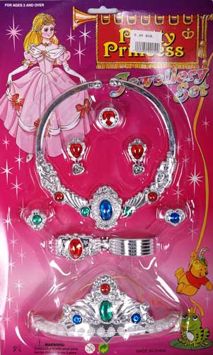 PRINCESS SET ZILVER