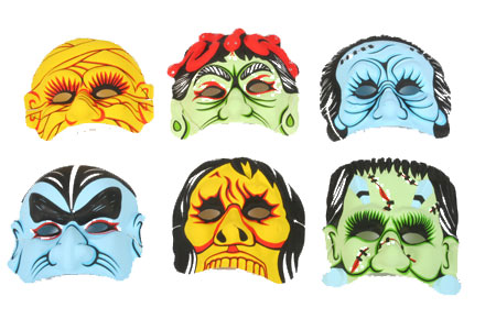 HORROR HALF PLAST ASS