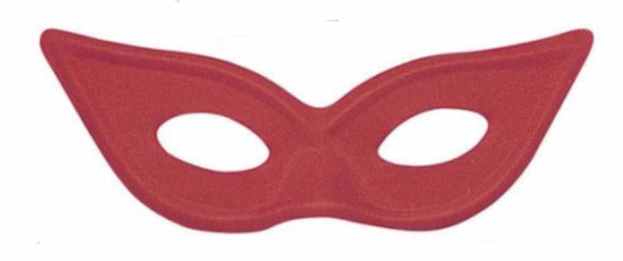 OOGPUNT MASKER RED