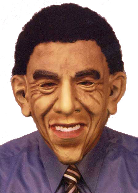 RUBBERMASKER BARAK OBAMA